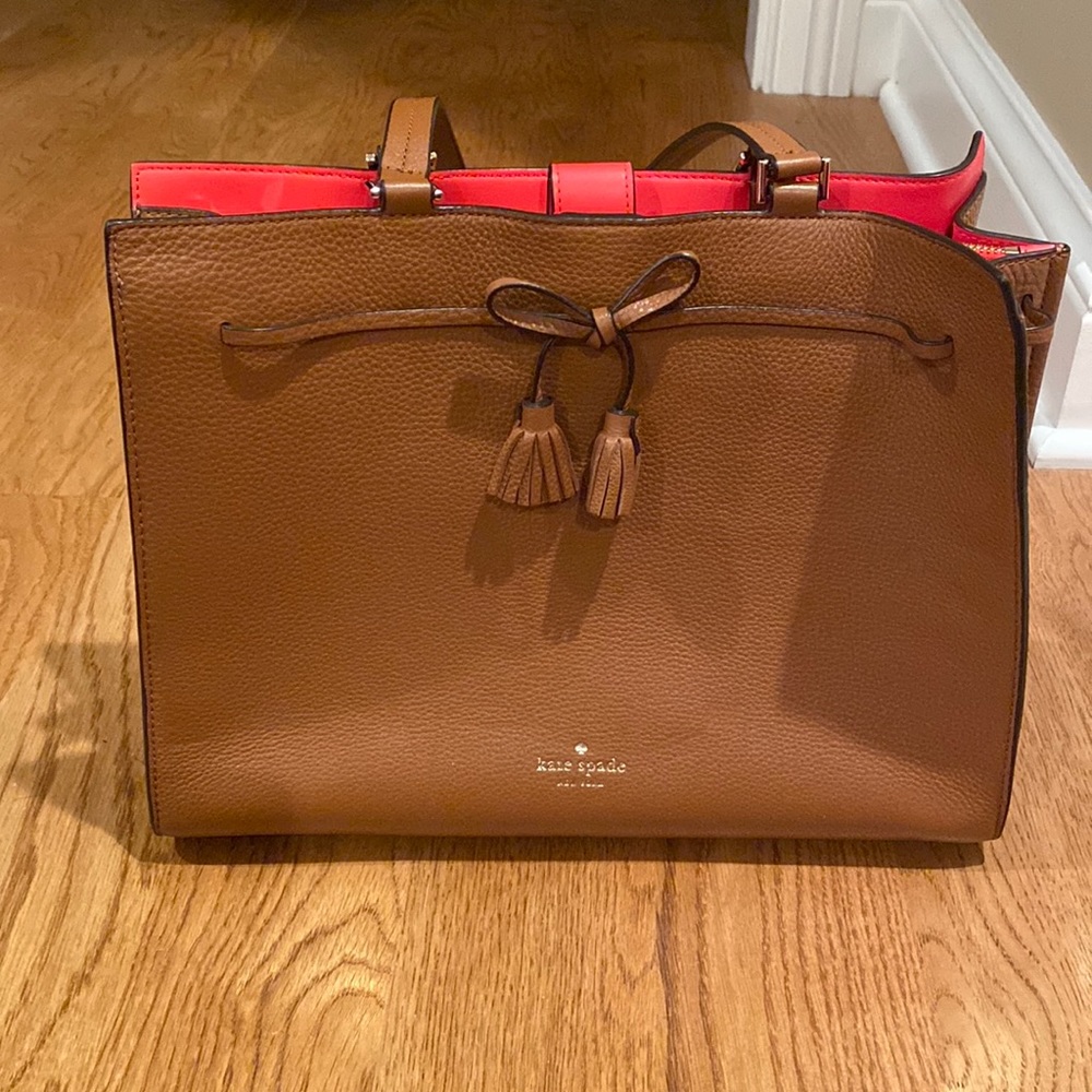 Cognac kate spade handbag